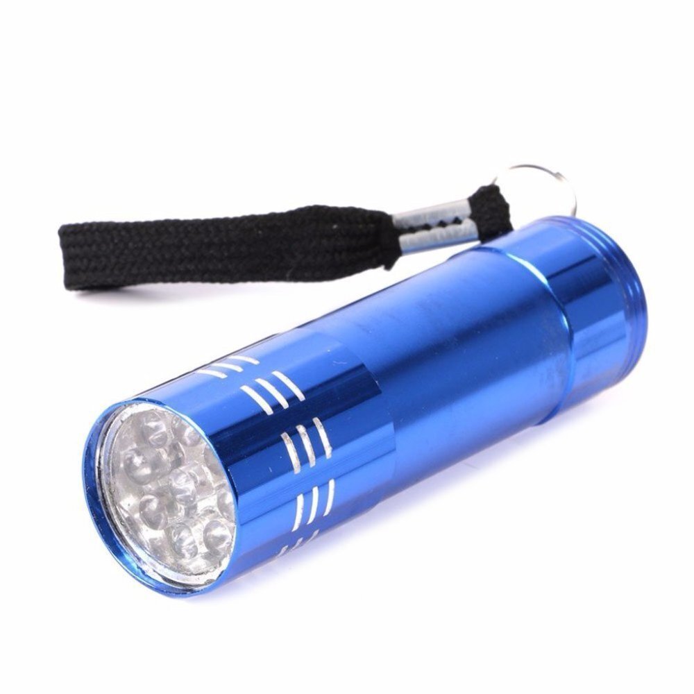 Flash Light Mini LED Gel Curing Lamp Professional Portable Fast Blue Nail Dryer